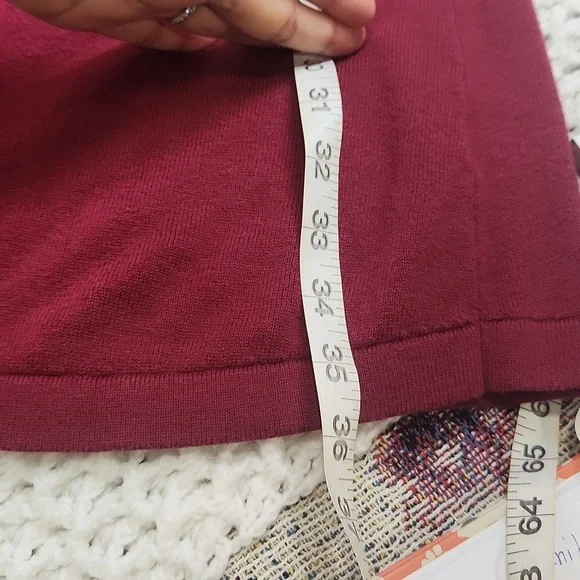 Octavia morlot flare and applique sleeves women knit sweater size Medium - Picture 10 of 12